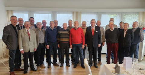 Die Mitglieder des Männerchors