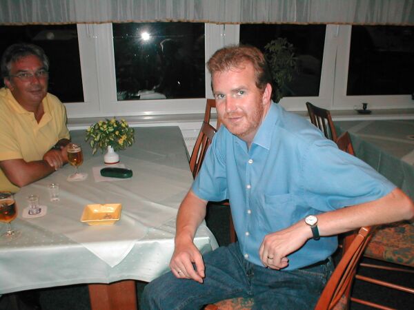 Ruhepause nach dem Festessen