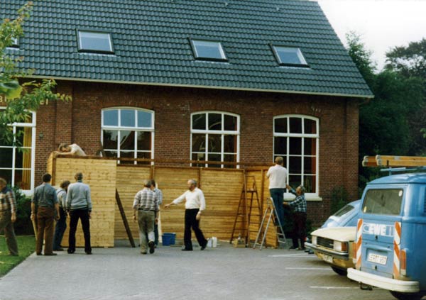 Wo viele Hände mit anpacken, geht es schnell voran