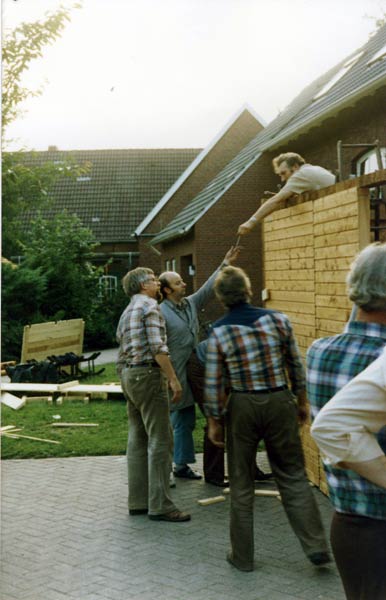 Ein letzter Blick auf die Baustelle