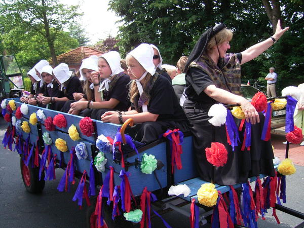 Eine Fahrt zu einer Beerdigung