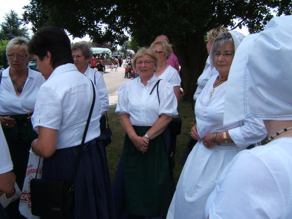 Sammeln vor dem Umzug