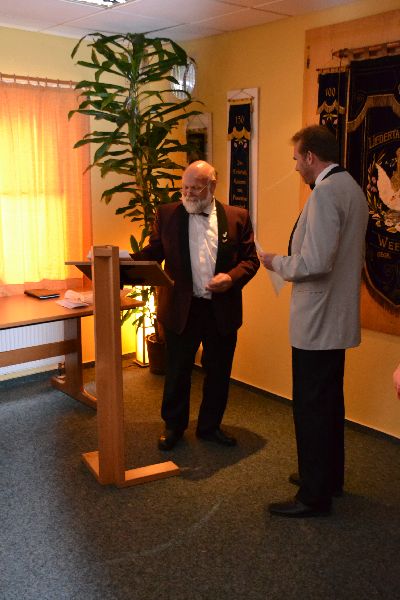 Glückwünsche des MGV Sängerlust