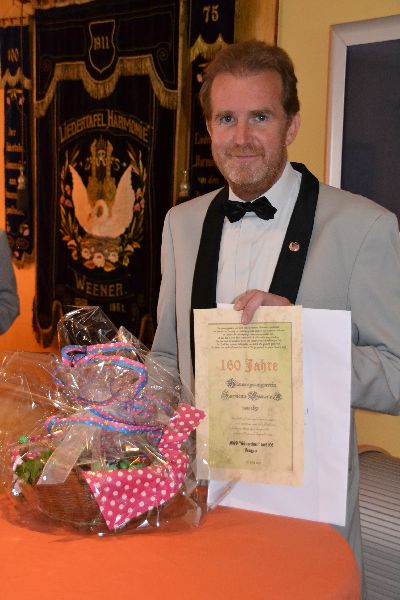 Glückwünsche vom MGV Jemgum