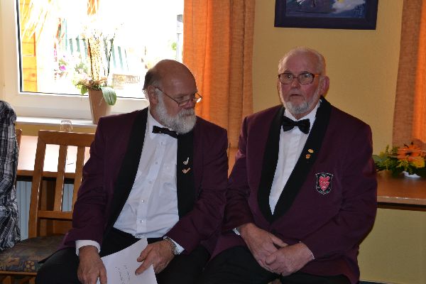 Die Abordnung der Sängerlust