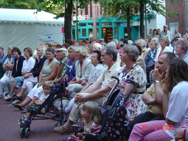 Das begeisterte Publikum