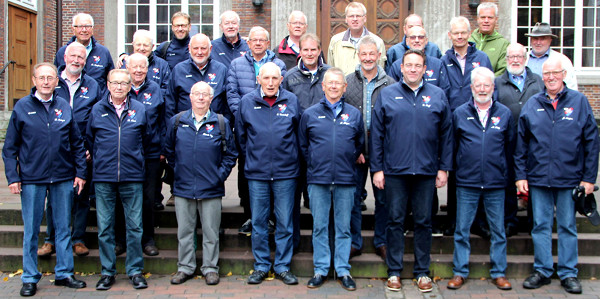 Gruppenbild im Museum