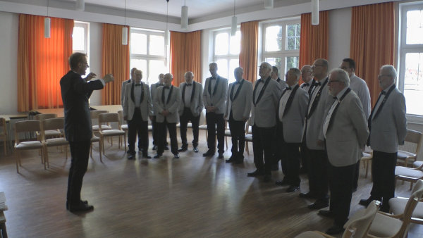 Einsingen zum Gottesdienst der ev.-ref. Kirchengemeinde in der Georgskirche am 19.05.2019