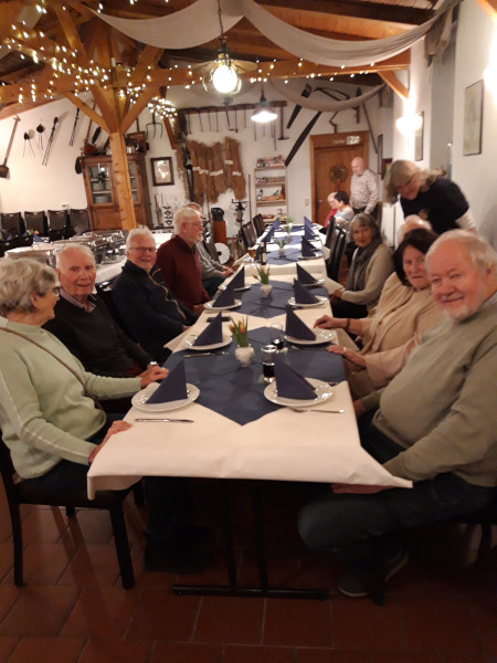 Kohlessen im Februar 2025